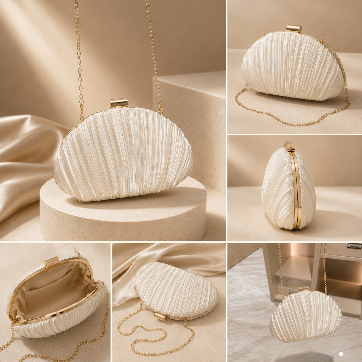 Pleated whisper