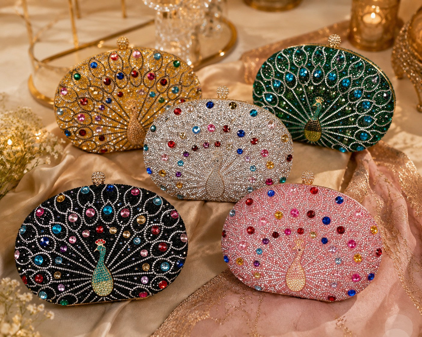 Peacock crystal